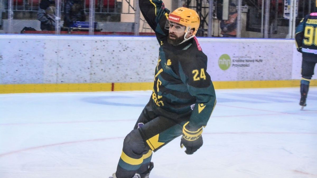 Mateusz Bepierszcz, napastnik GKS-u Katowice (fot. Klaudia Baron)