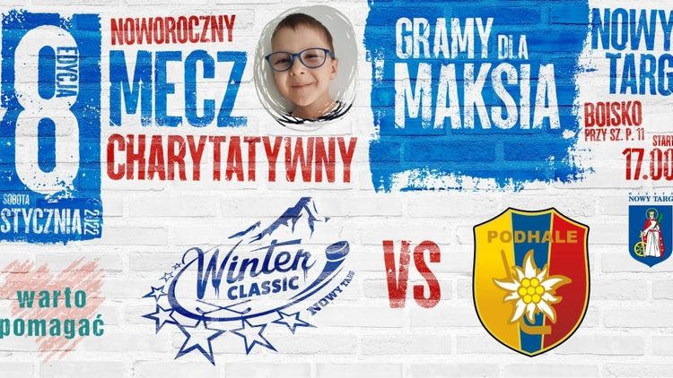 Mecz charytatywny Winter Classic w Nowym Targu