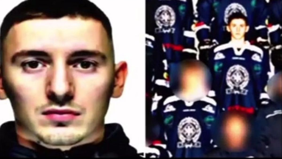 Oskarżany o dowodzenie gangiem Mikael Ahlström Tenezos, pseudonim "Grek" był w młodości dobrze zapowiadającym się hokeistą.