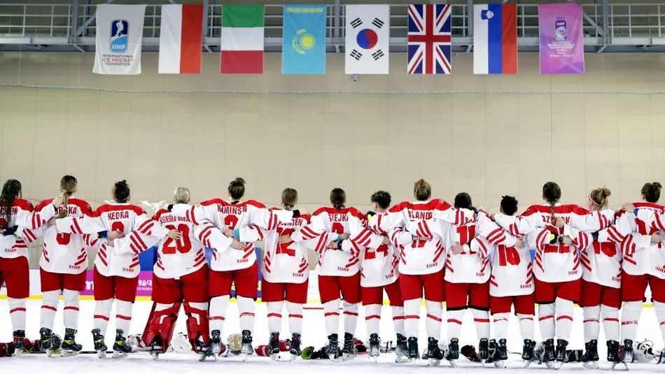 Reprezentacja Polski Kobiet na Mistrzostwach Świata w Korei Południowej (Foto: IIHF)