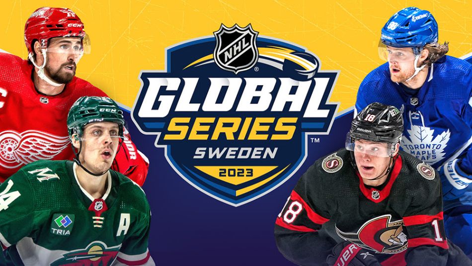 NHL Global Series 2023 zostanie rozegrane w Szwecji.