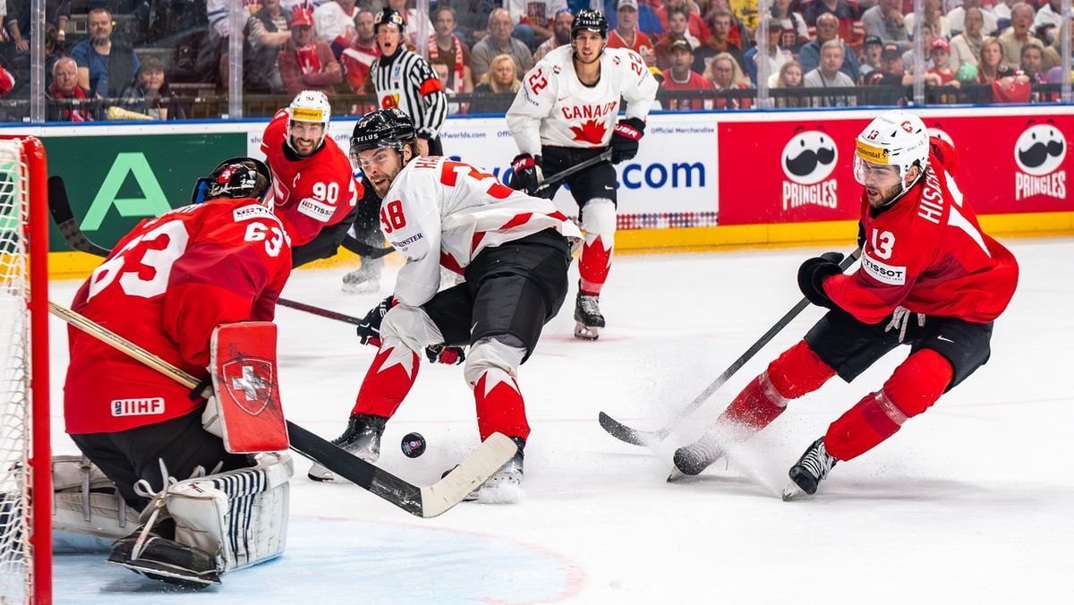 Nico Hischier, napastnik reprezentacji Szwajcarii (Foto: Jarosław Fiedor)