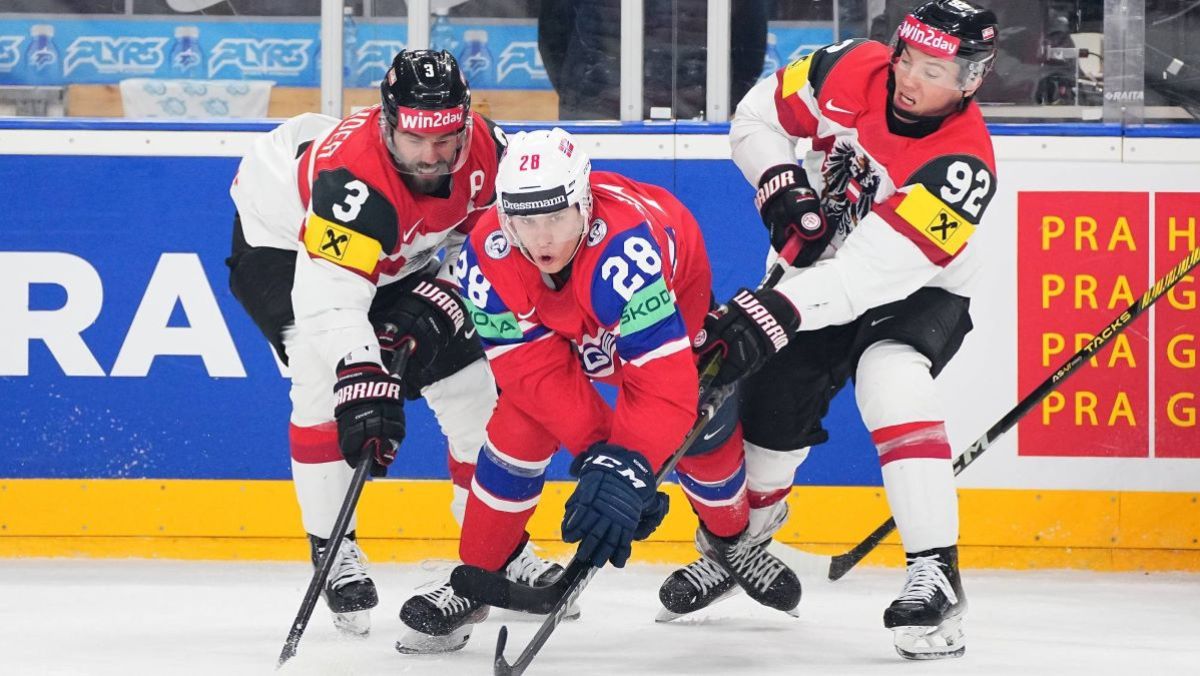 Norwegia vs Austria (fot. iihf.com)
