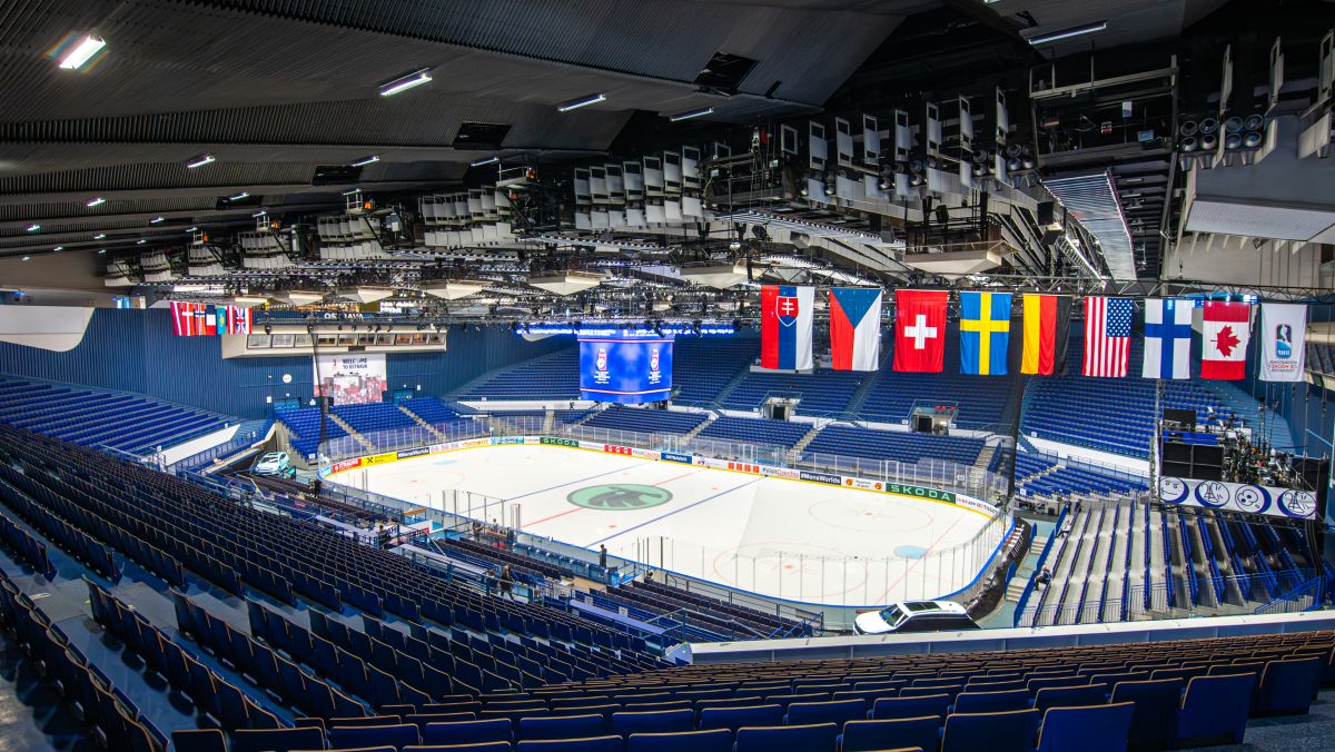 Jedna z aren MŚ ELITY CZECHY 2024 OSTRAVAR ARENA Foto Jarosław Fiedor
