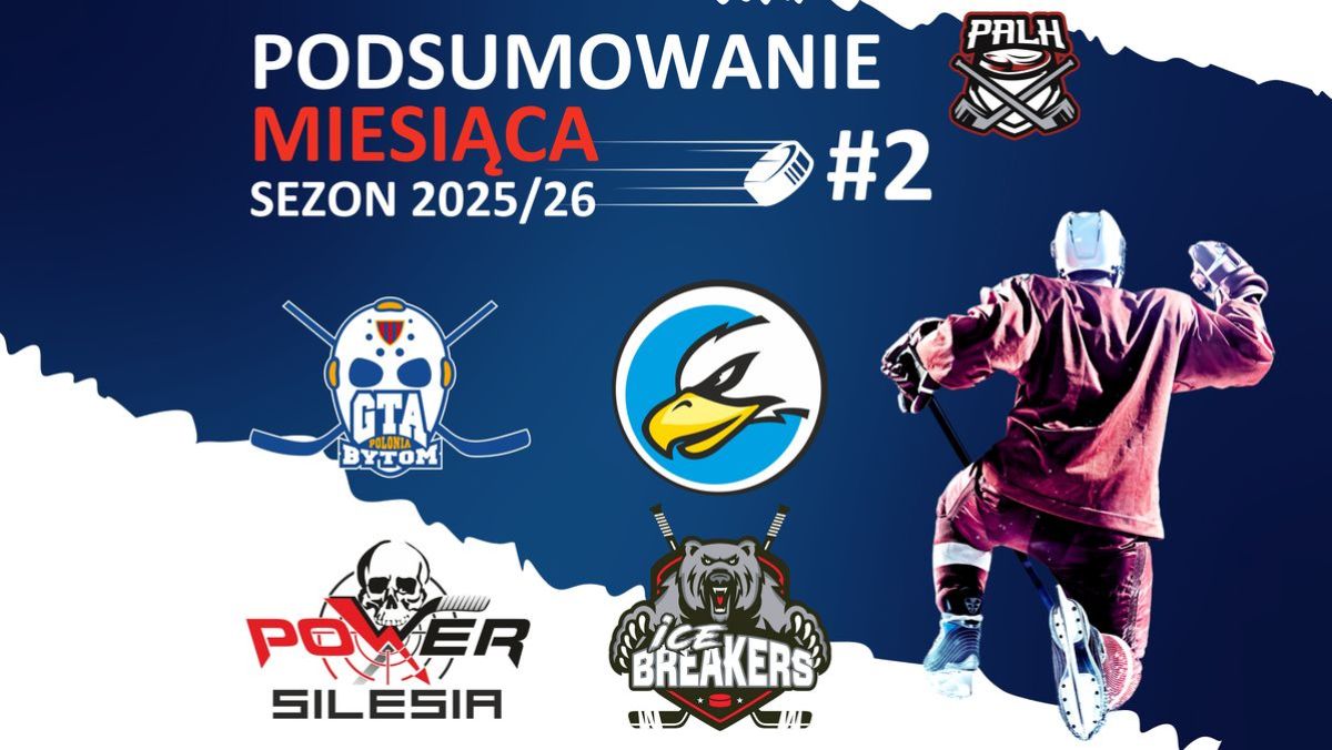 Podsumowanie miesiąca w PALH – 1. i 2. liga