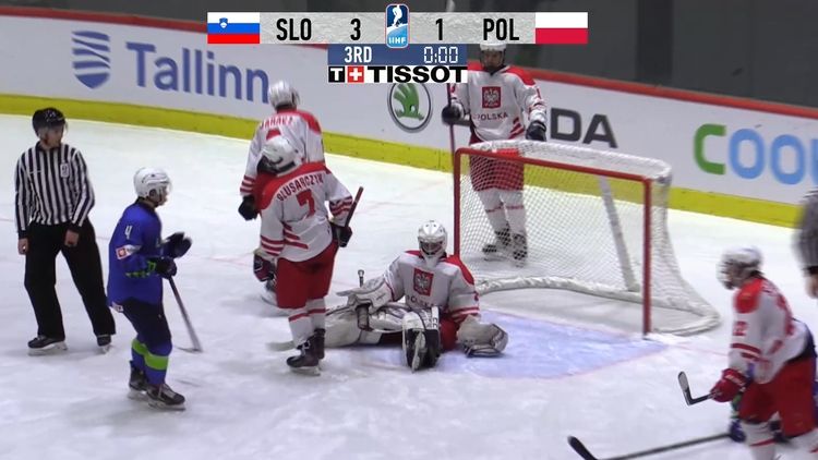 Reprezentacja Polski przegrała 1:3 ze Słowenią podczas Mistrzostw Świata U20 UIB rozgrywanych w Tallinie.