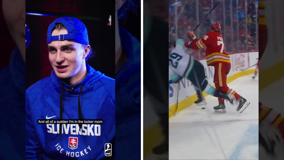 Martin Pospisil w barwach Słowacji / Martin Pospisil w NHL