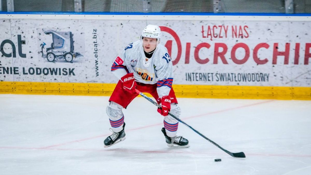 Radosław Sawicki, napastnik BS Polonii Bytom (fot. Łukasz Długosz)