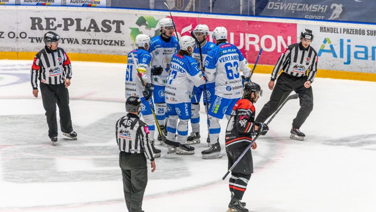 Re-Plast Unia Oświęcim vs Texom STS Sanok (fot. Jarosław Fiedor)