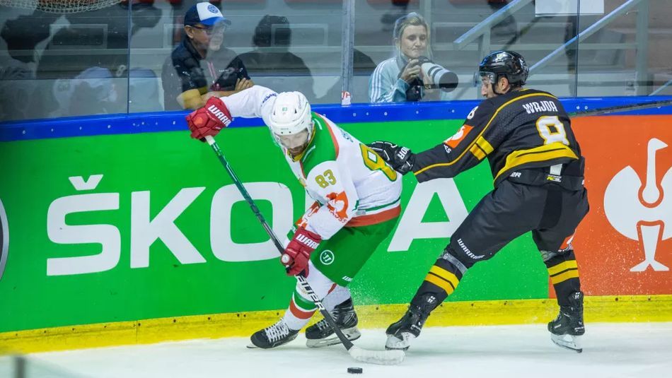 Rögle BK vs GKS Katowice w Hokejowej Lidze Mistrzów (Foto: Michał Chwieduk)