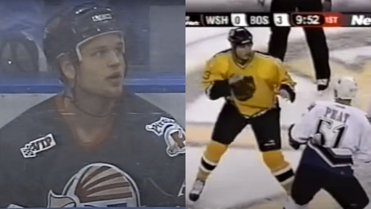 Stephen Peat były zawodnik NHL (Screen: YT)