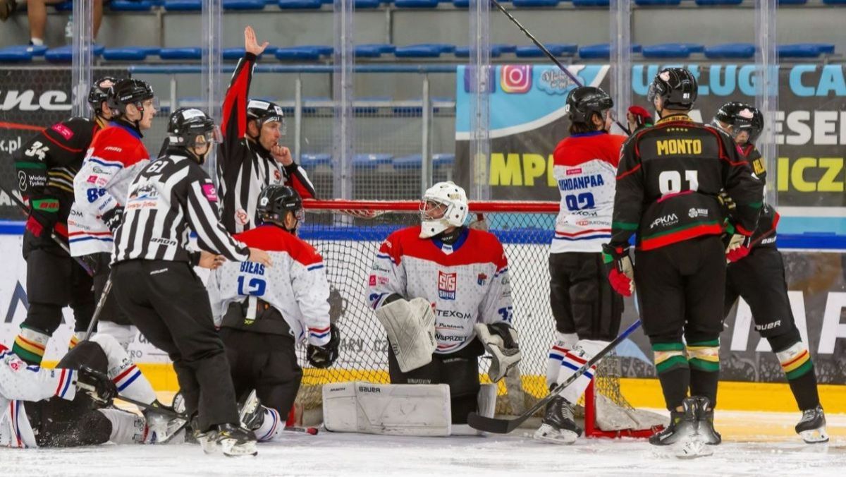 Texom STS Sanok vs GKS Tychy (fot. Tomasz Sowa)