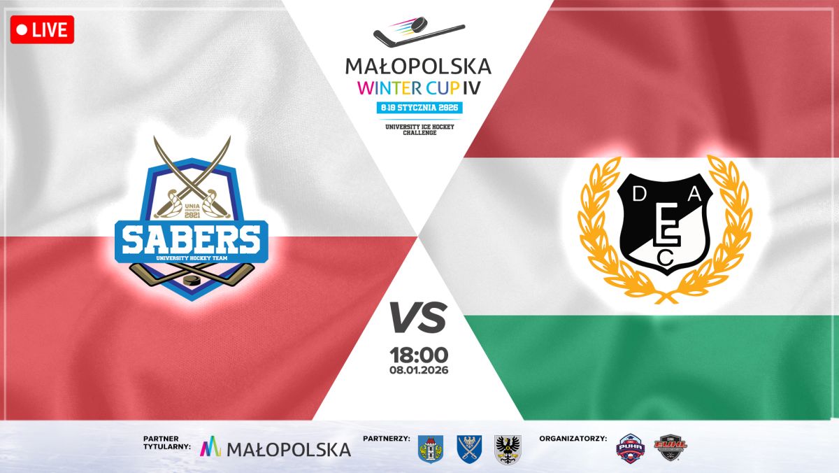 Grad goli w Oświęcimiu. Pierwszy dzień Małopolska Winter Cup