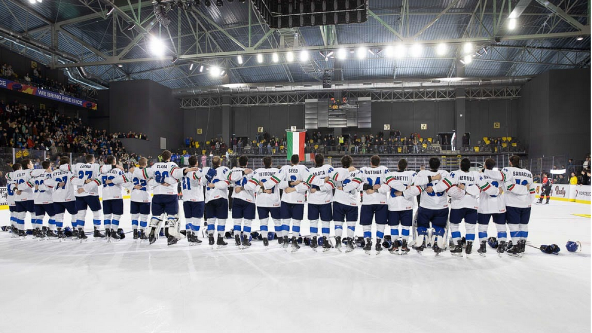 Reprezentacja Włoch (fot. IIHF)