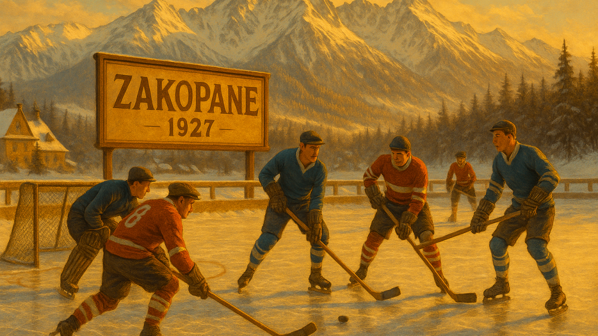 Zakopane MP 1927 / grafika wygenerowana przez AI