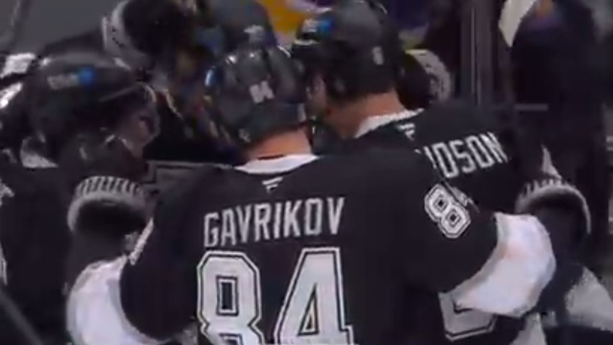 Radość zawodników Los Angeles Kings