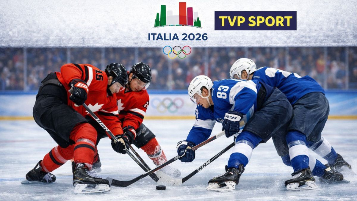 Zimowe Igrzyska Olimpijskie 2026: Hokej mężczyzn w TVP Sport – 16 transmisji i harmonogram